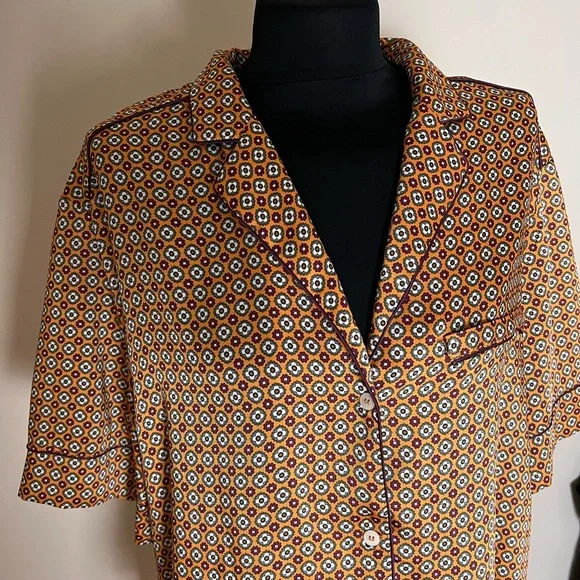 Zara Multicolor Floral Pattern Blouse - Picture 2 of 5